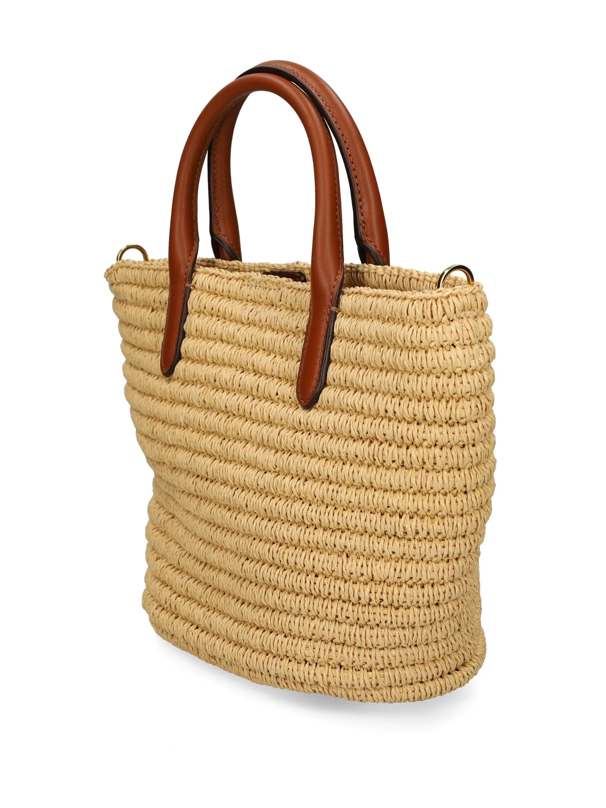 Stripet Skjortekjole av Ꮢalph Ꮮаᴜгеn + Ꮢalph Ꮮаᴜгеn Brie Tote Bag