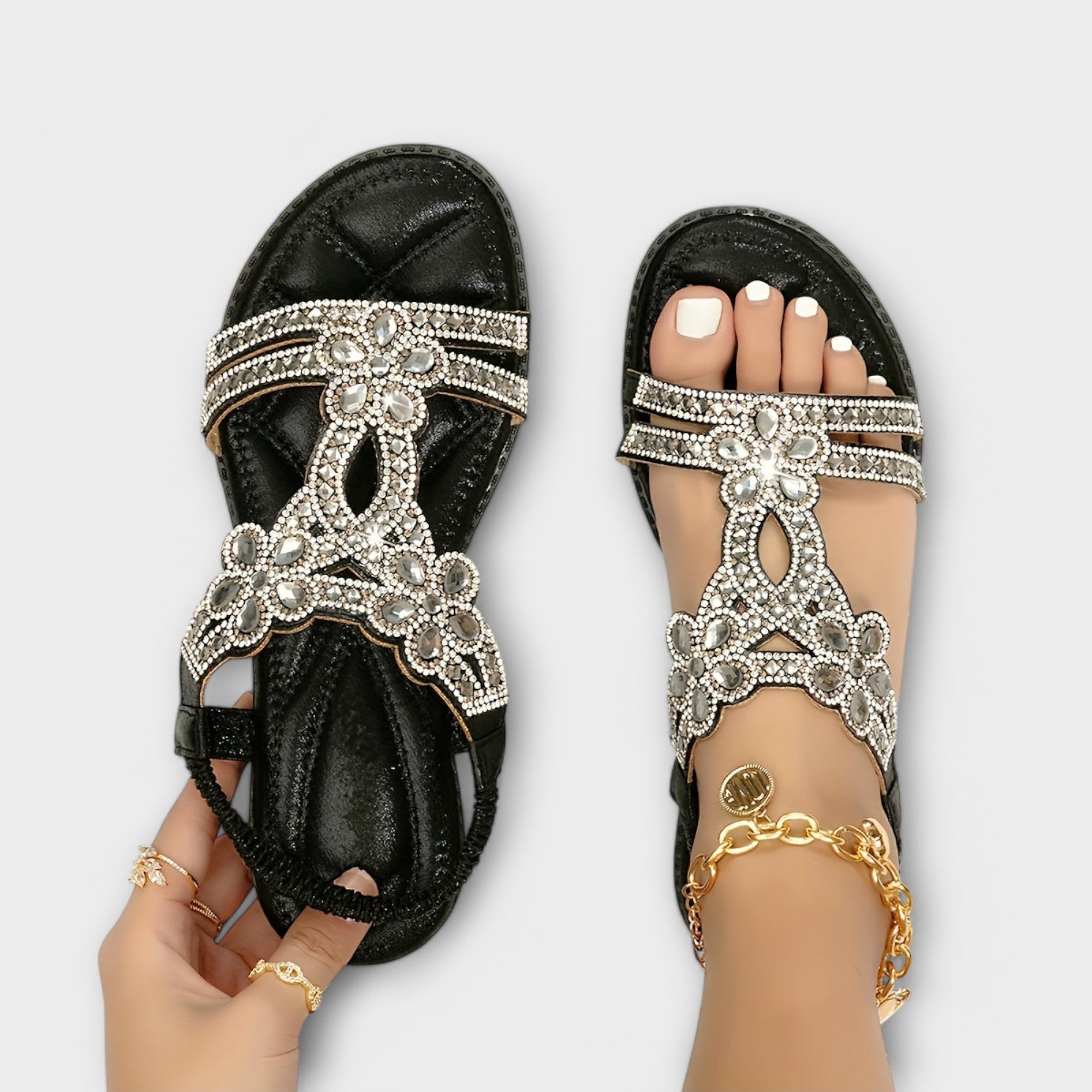 Rosalie - Ortopediske Sandaler i Boho Stil