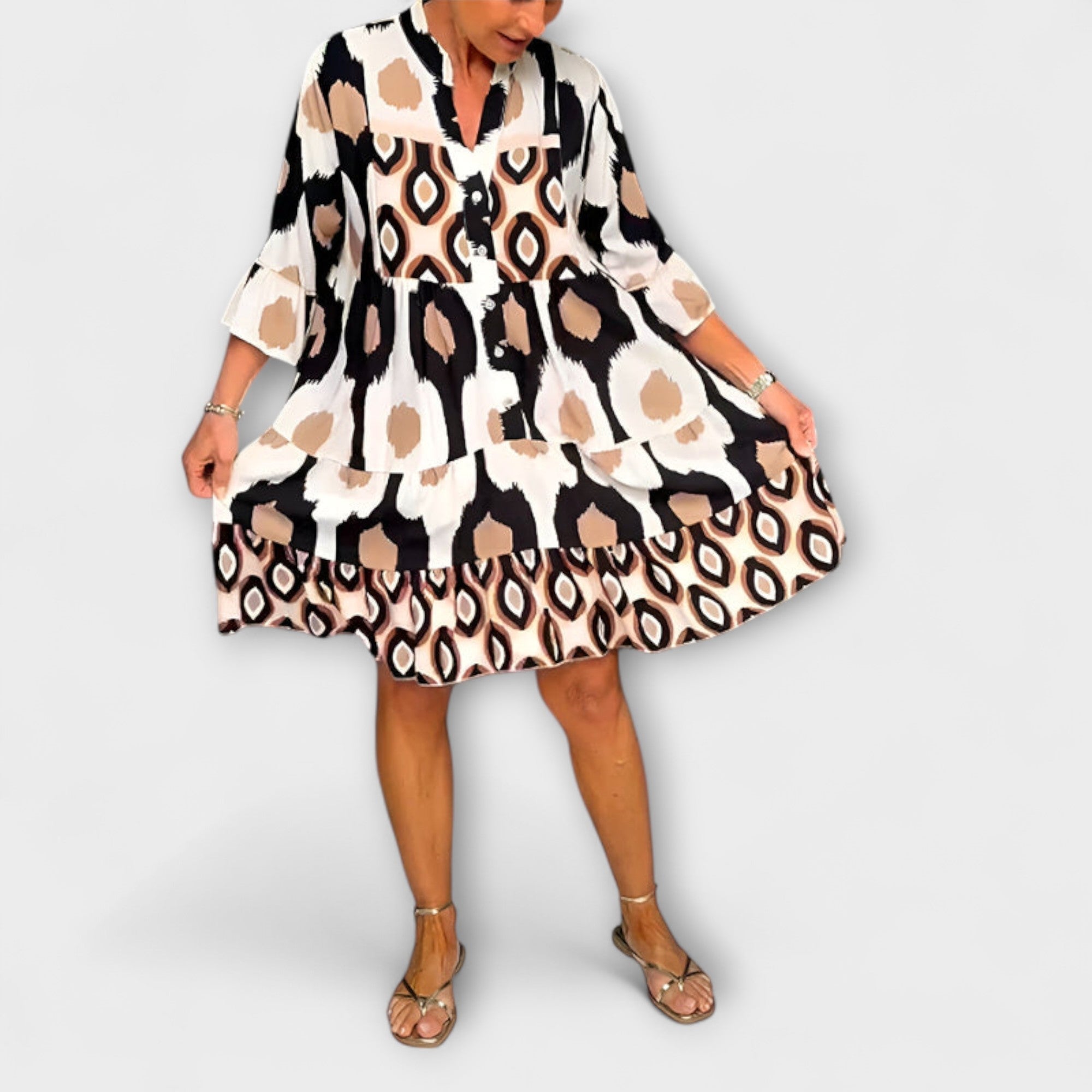 Lavira - Chic Midi Kjole