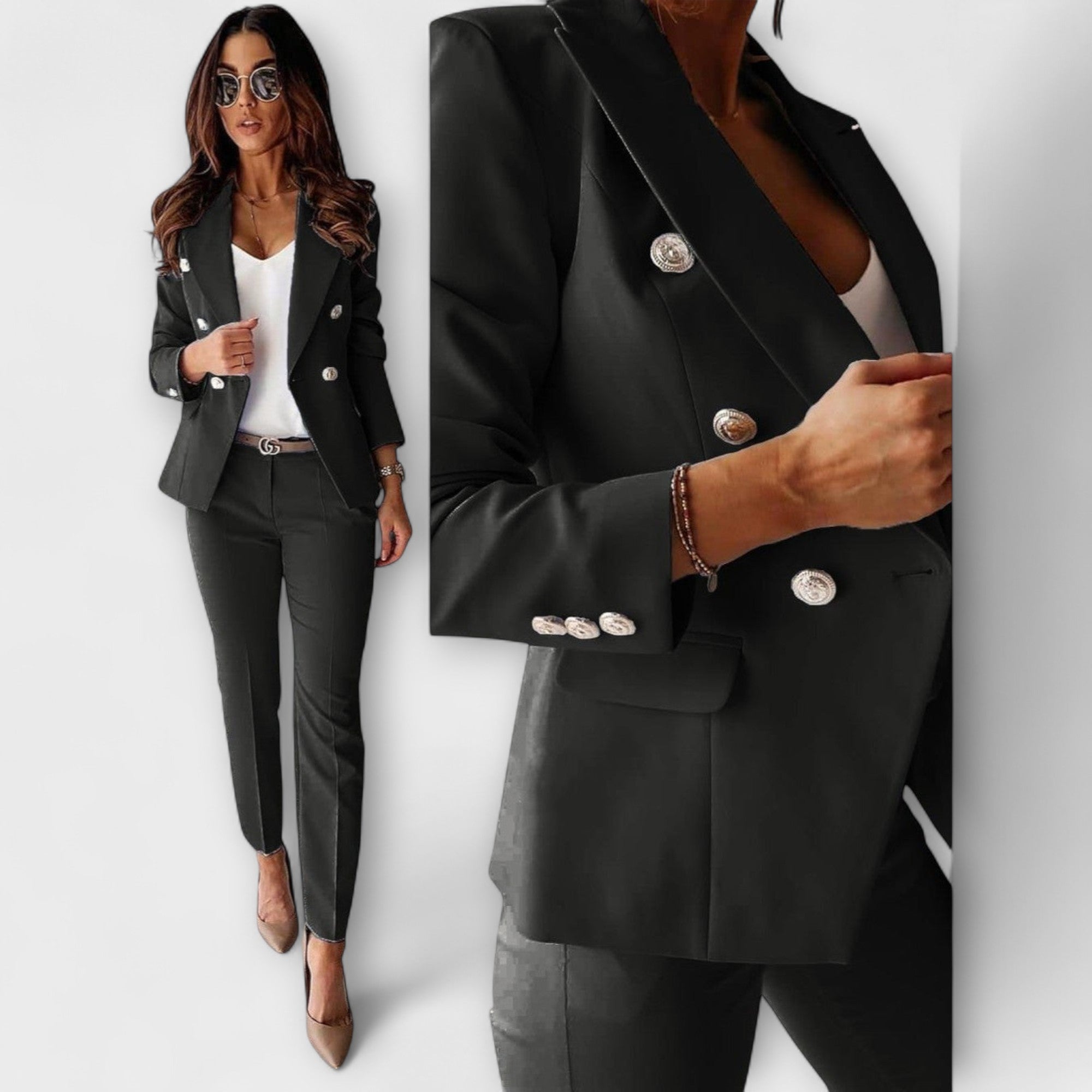 Jaya - Dress med Blazer & Bukser