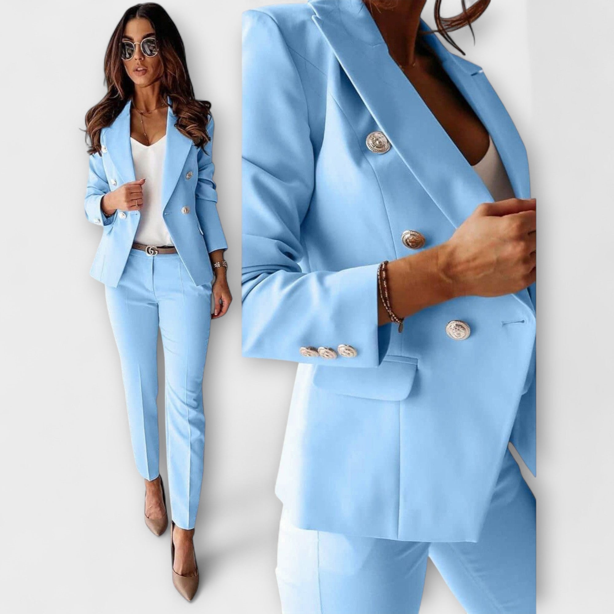 Jaya - Dress med Blazer & Bukser