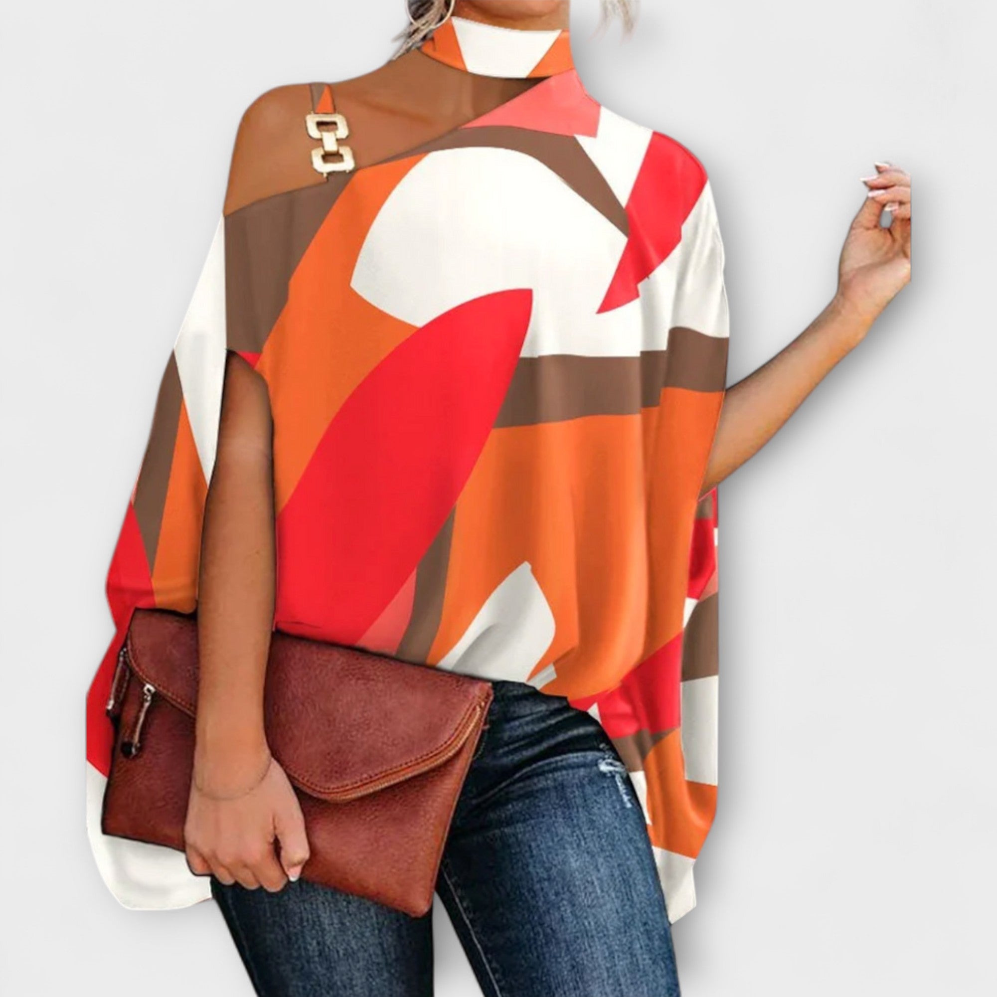Off-Shoulder Bluse for Kvinner