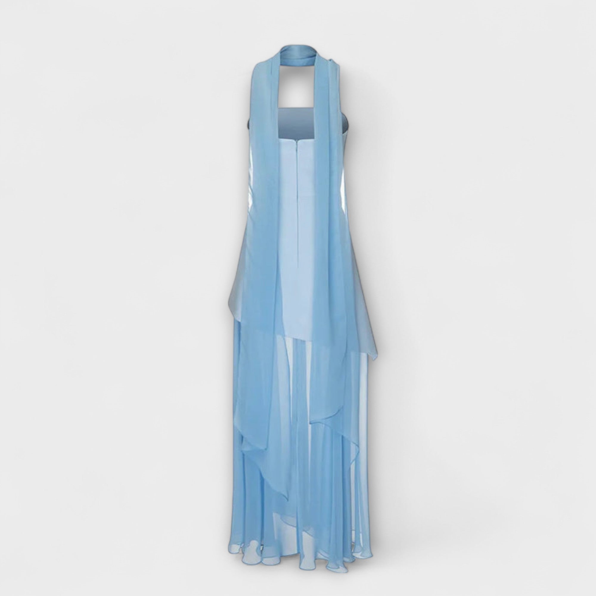 Goldie - Maxi Kjole Laget av Chiffon