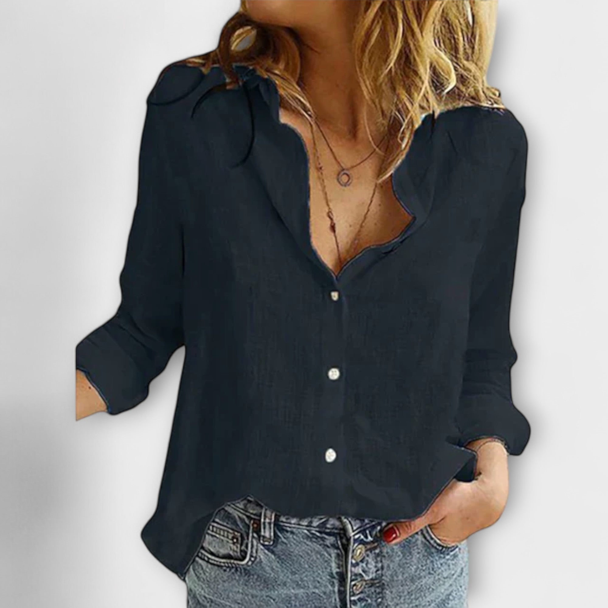 Nadia - Elegant Damebluse