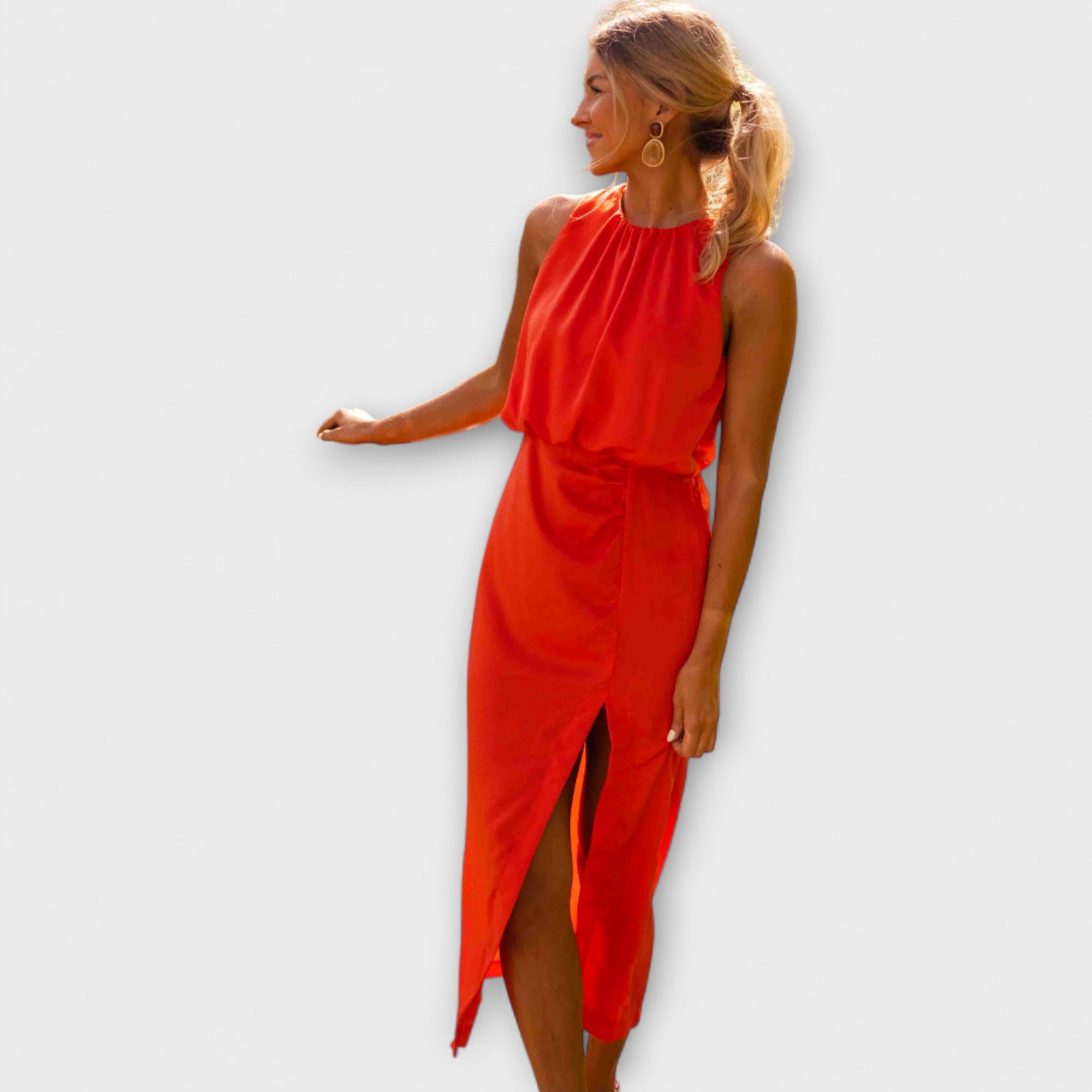 Liene - Elegant Midi Kjole
