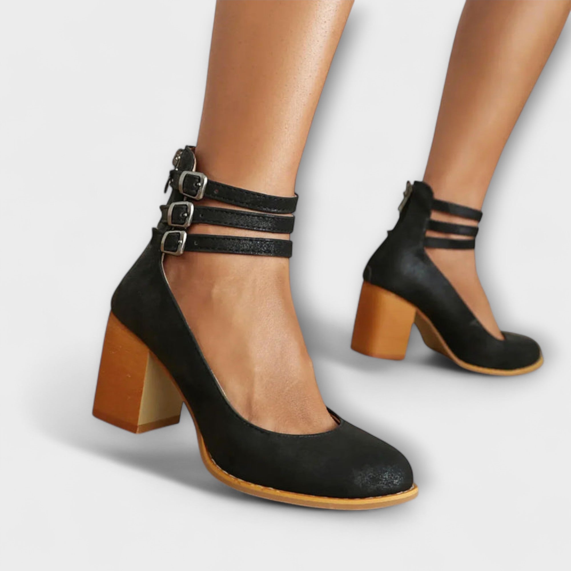 Alira – Pumper med Ankelrem Design