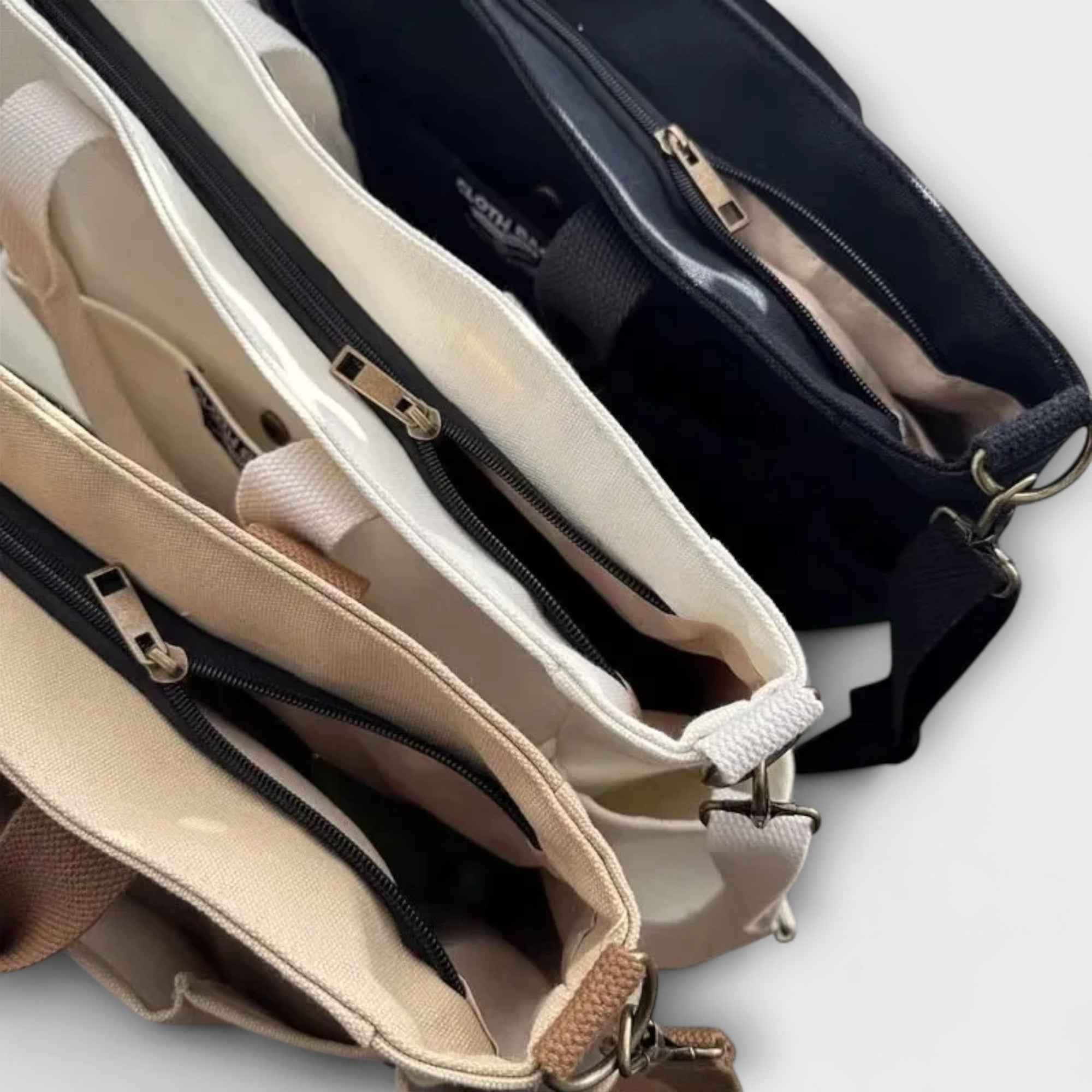 Minimalistisk Lerret Tote Bag