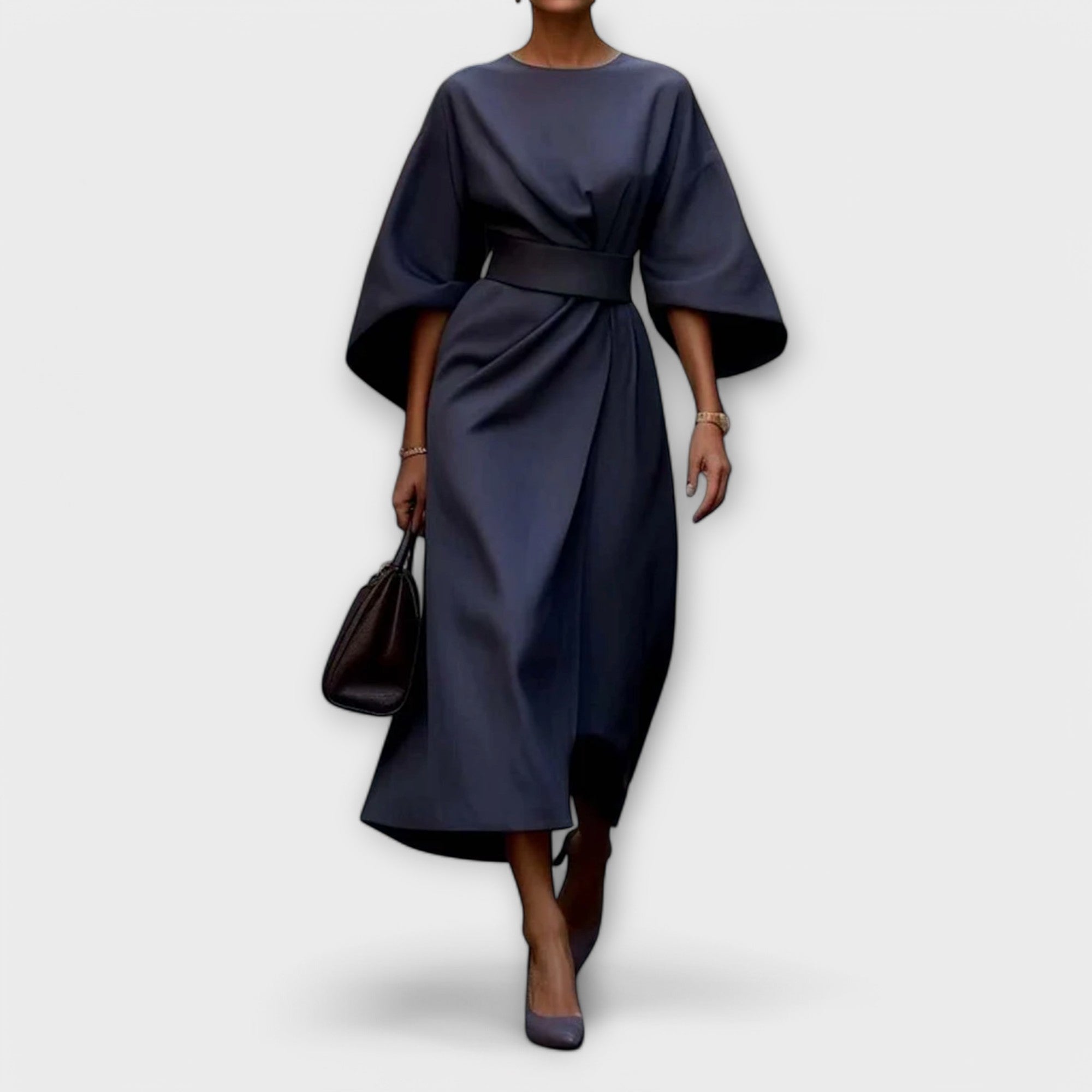 Sonia - Elegant Kjole med Ermer
