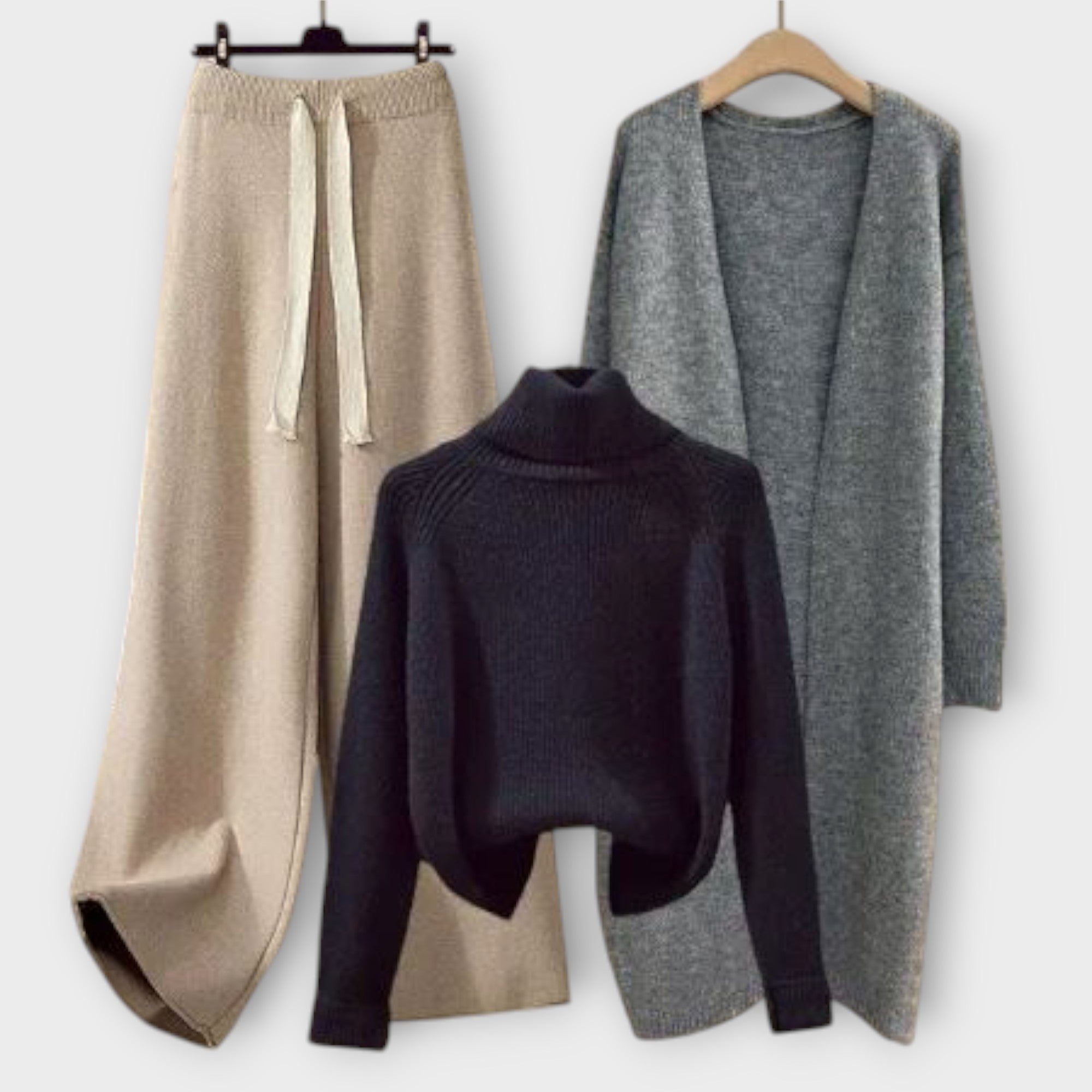 Flair. - Avslappet stil - Tre-delt sett