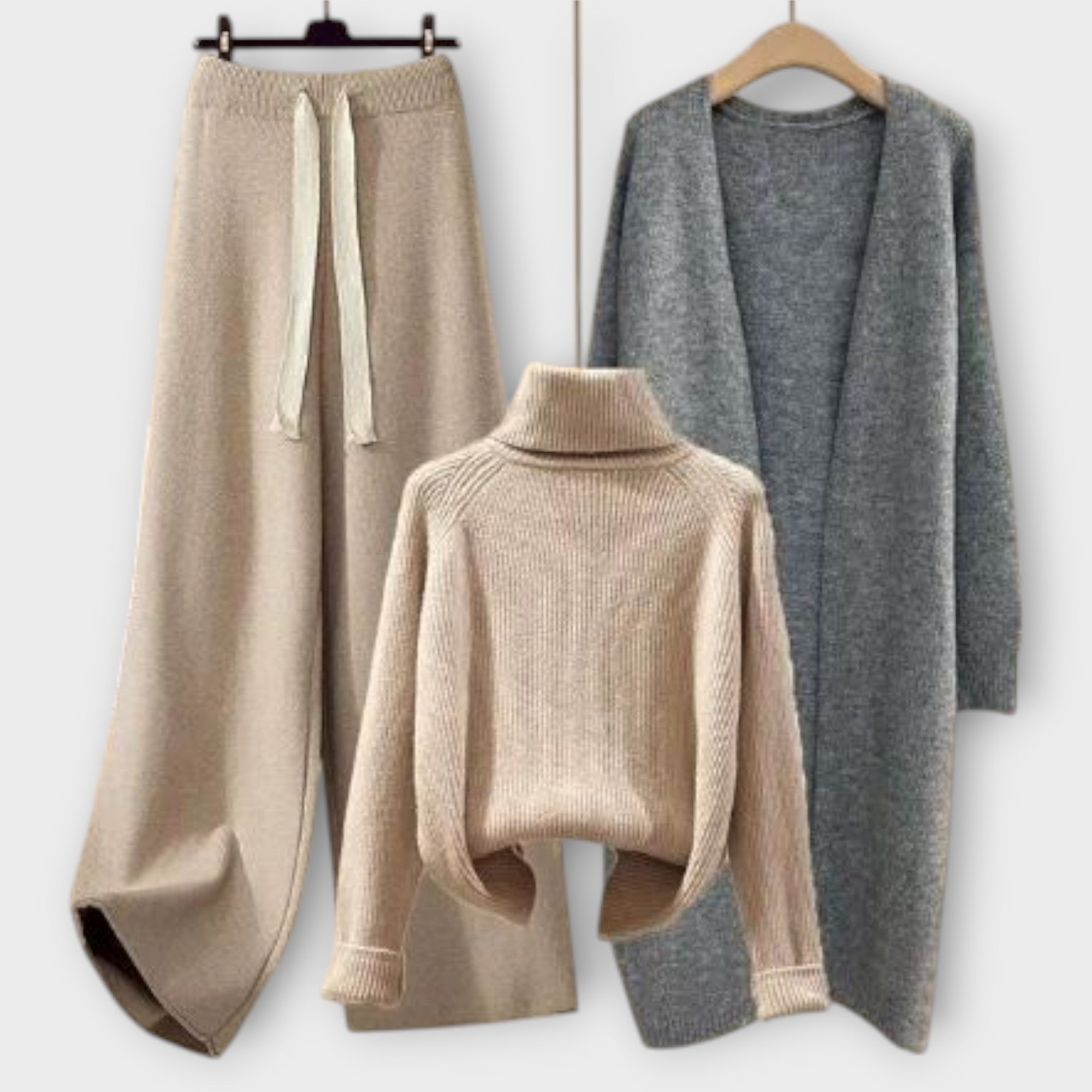 Flair. - Avslappet stil - Tre-delt sett