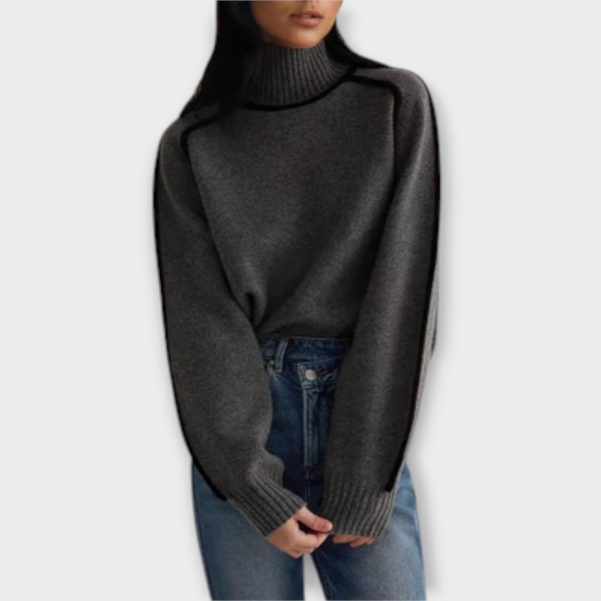 Emilie - Myk & Elegant Turtleneck Genser