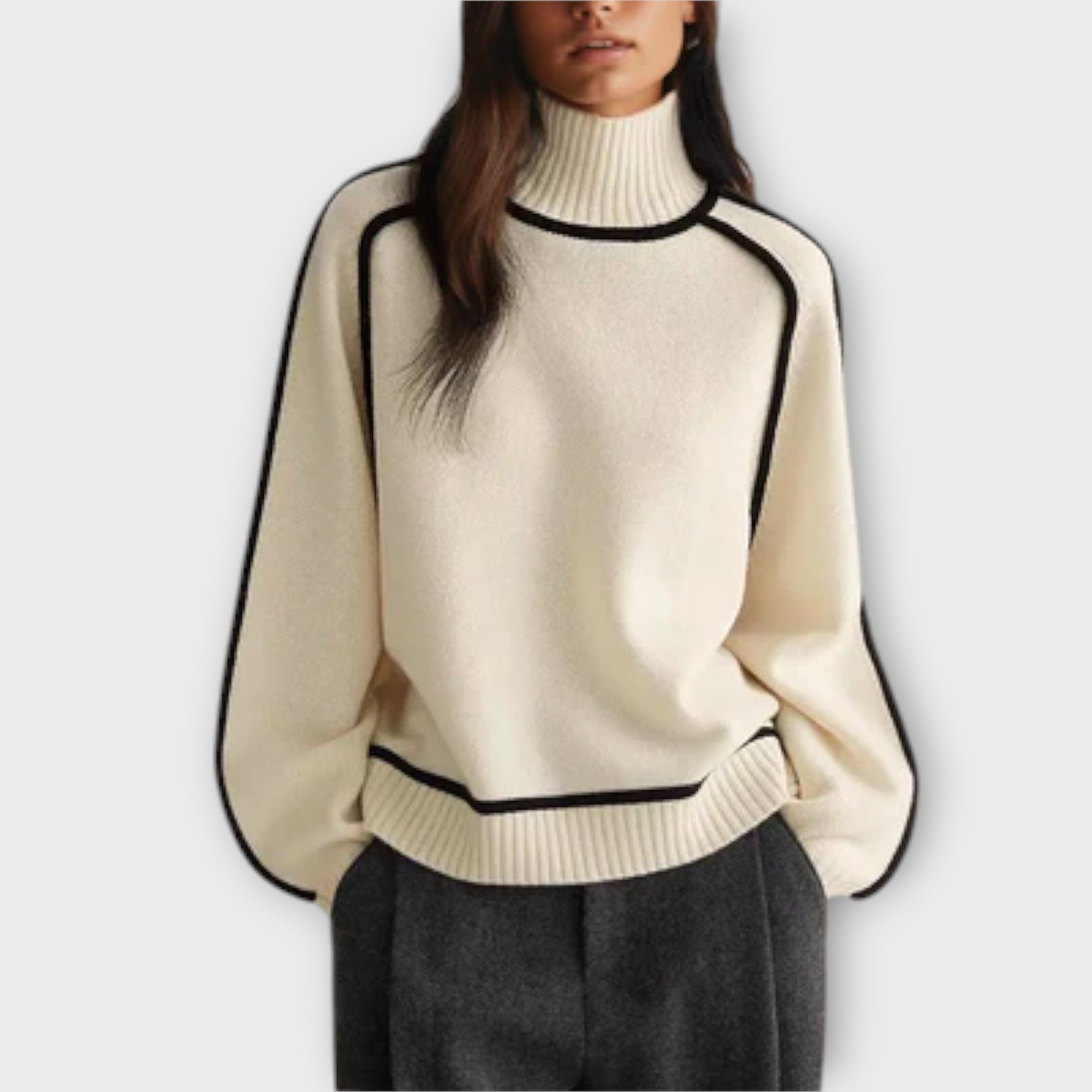 Emilie - Myk & Elegant Turtleneck Genser