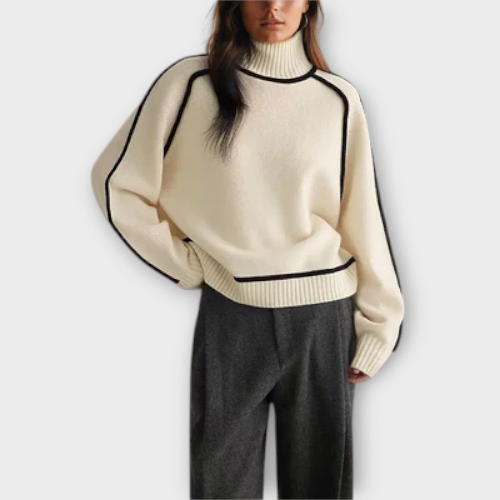 Emilie - Myk & Elegant Turtleneck Genser