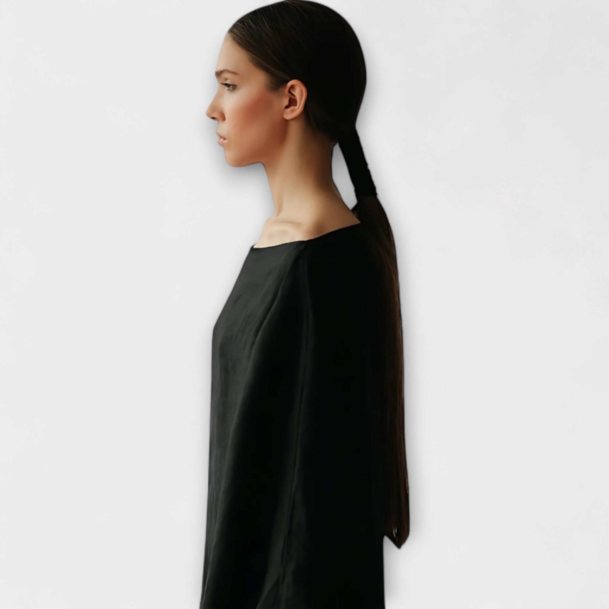Dana - Kimono Kjole Laget av Lin og Bomull