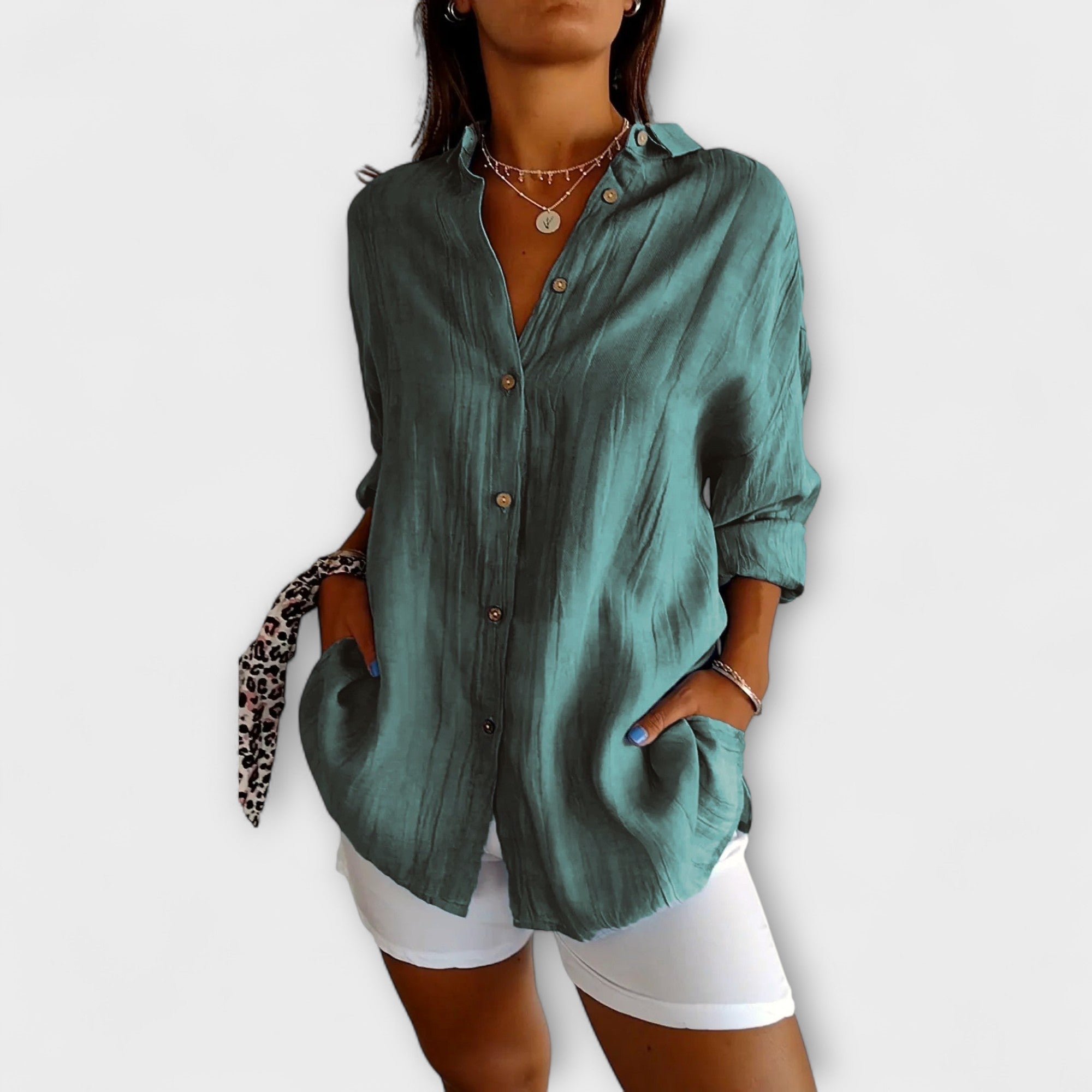 Saskia - Elegant Bluse for Damer