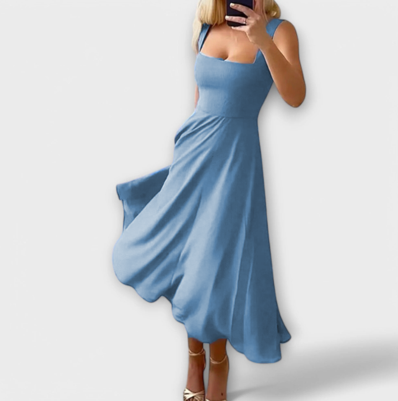 Elegant Uten Ermer Kjole