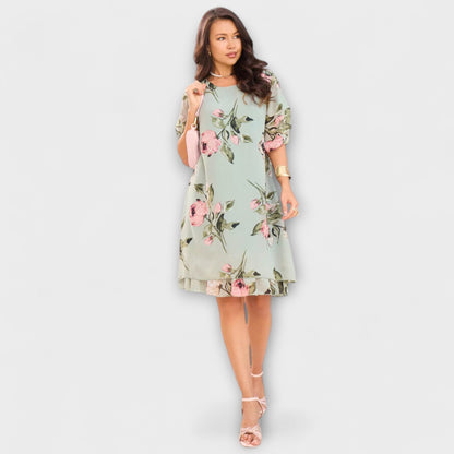 Melin - Elegant Chiffonkjole