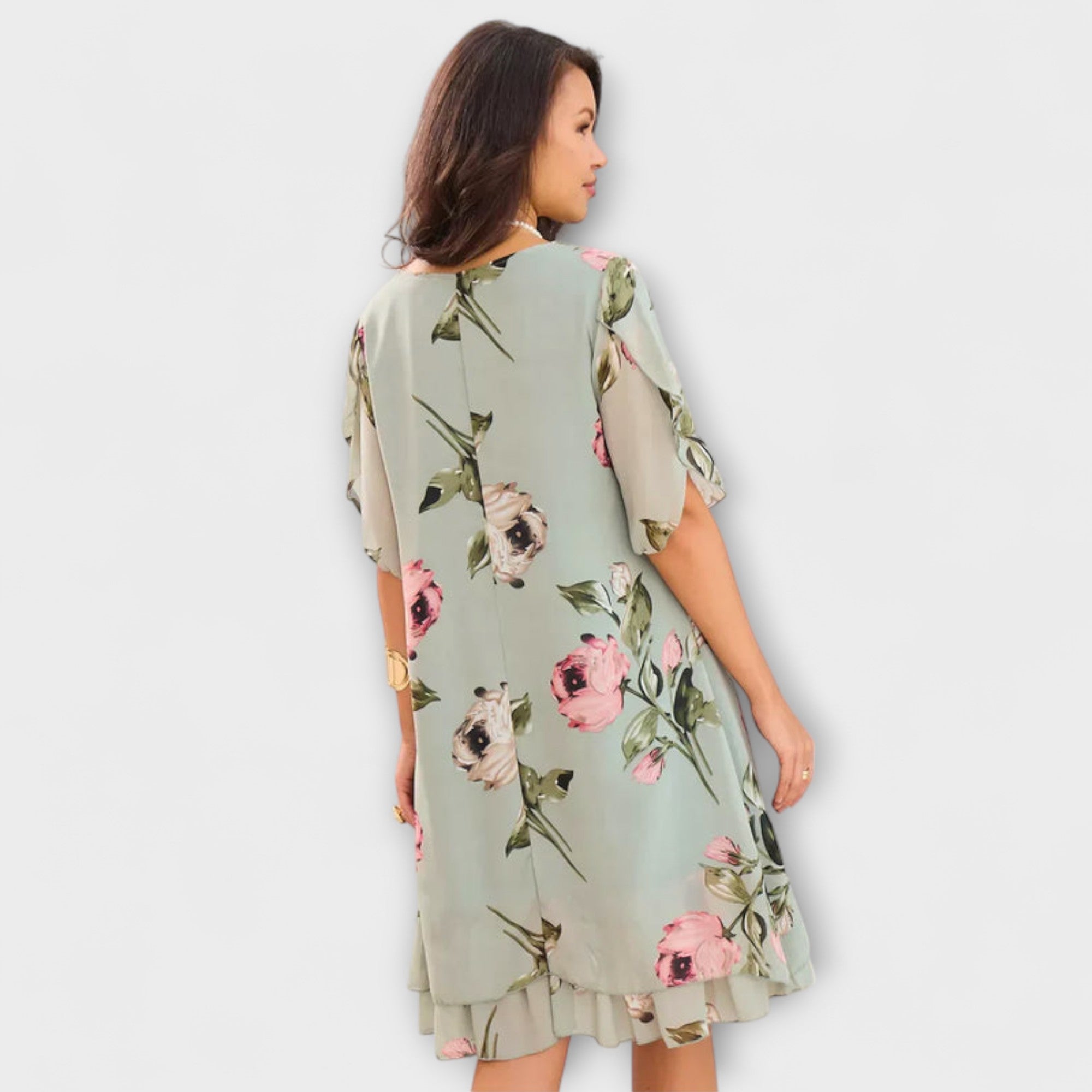 Melin - Elegant Chiffonkjole