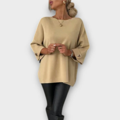 Isabella - Elegant Strikkebluse