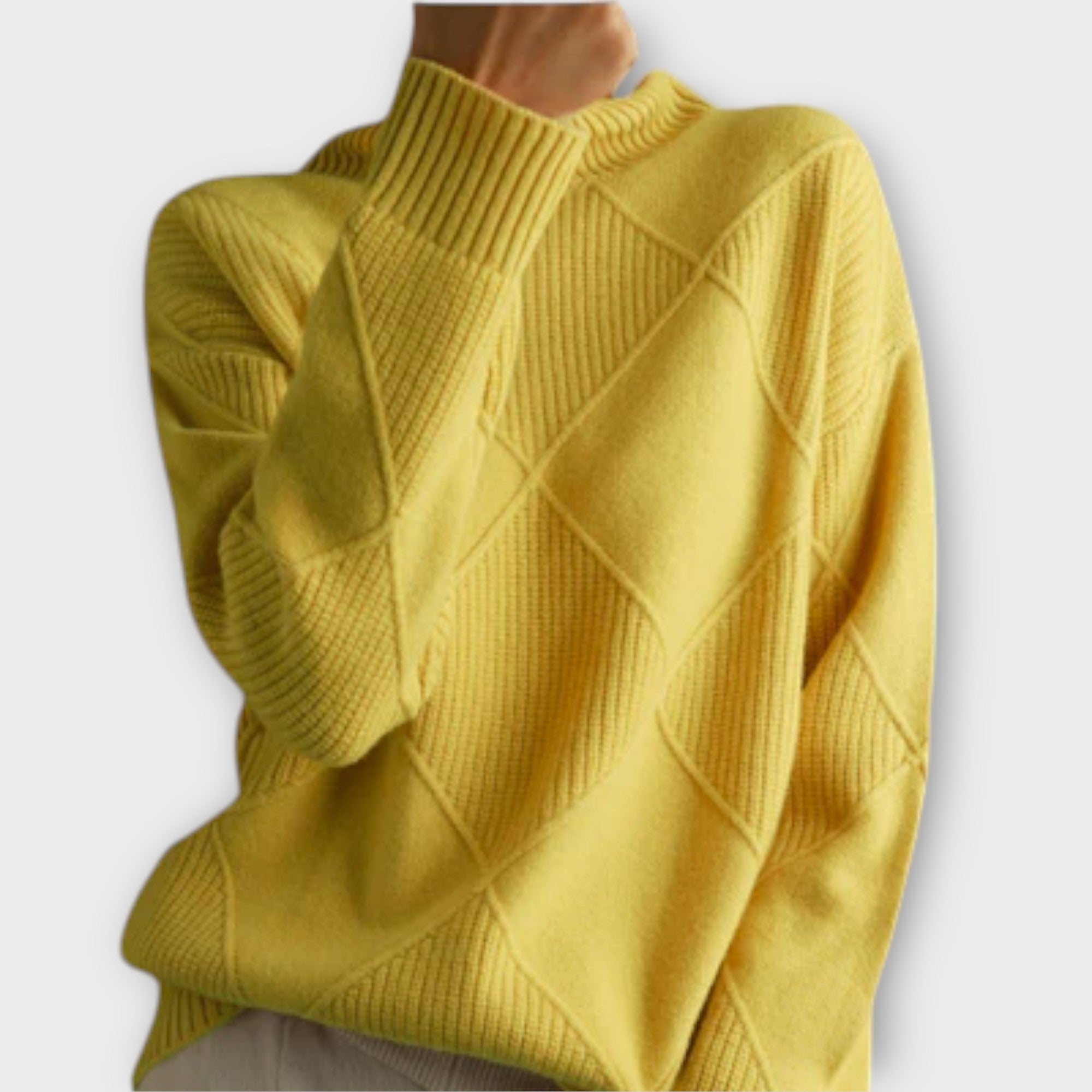 Melanie - Koselig Turtleneck Genser