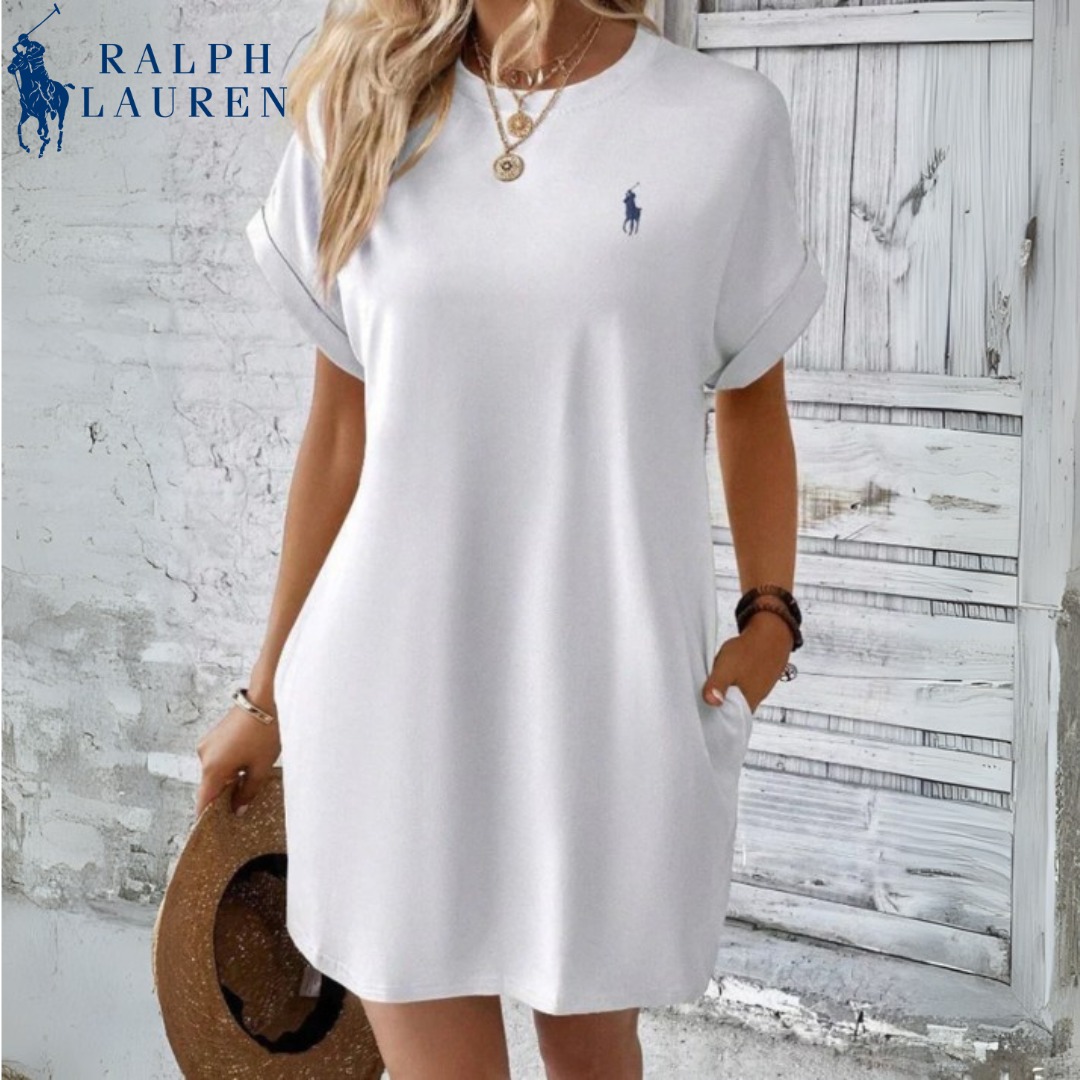 Casual Ꮢalph Ꮮаᴜгеn Kjole | Minimalistisk Eleganse for Hverdagsbruk
