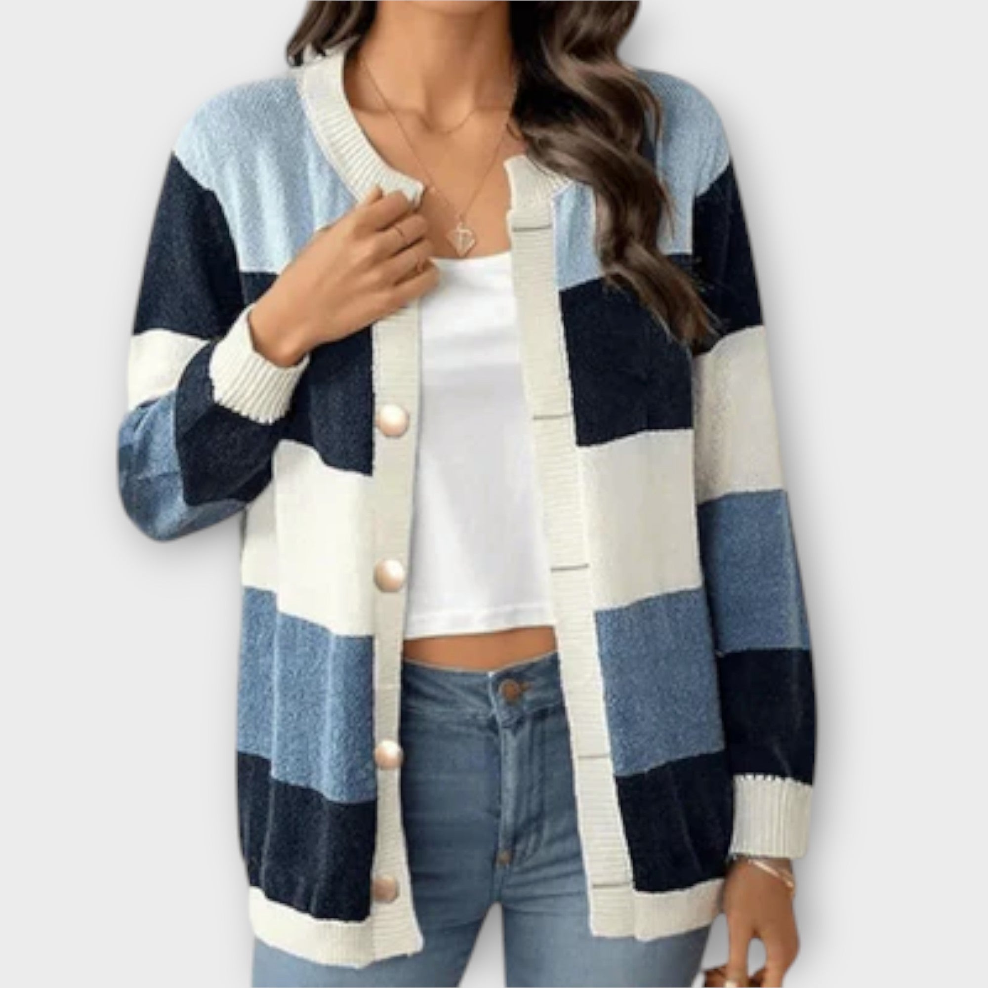 Lottenia - Stripete Cardigan