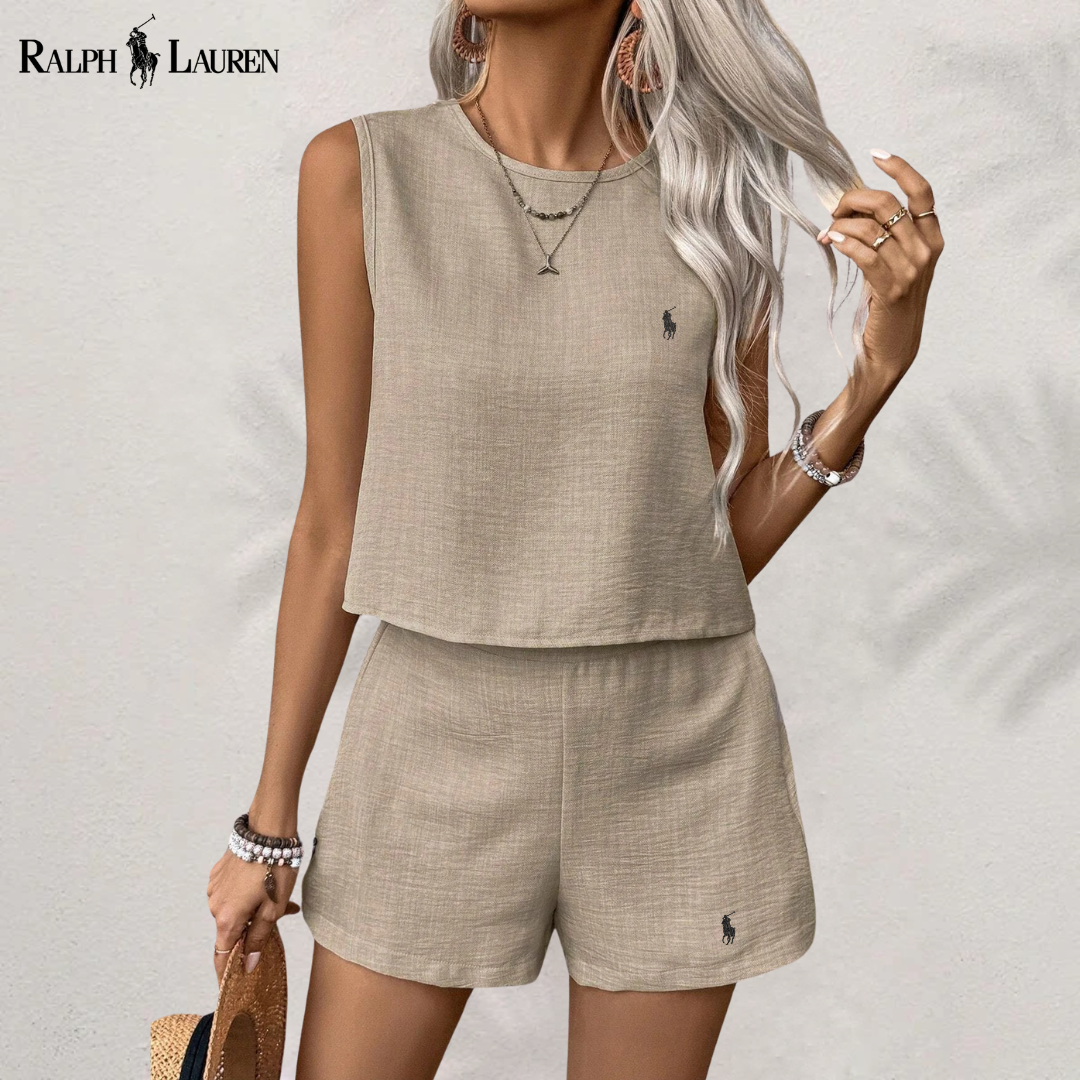 [Kjøp 1 Få 2] Lin Serenity Komplett To-Dels Sett av R. Ꮮаᴜгеn + Gratis R. Ꮮаᴜгеn Solhatt
