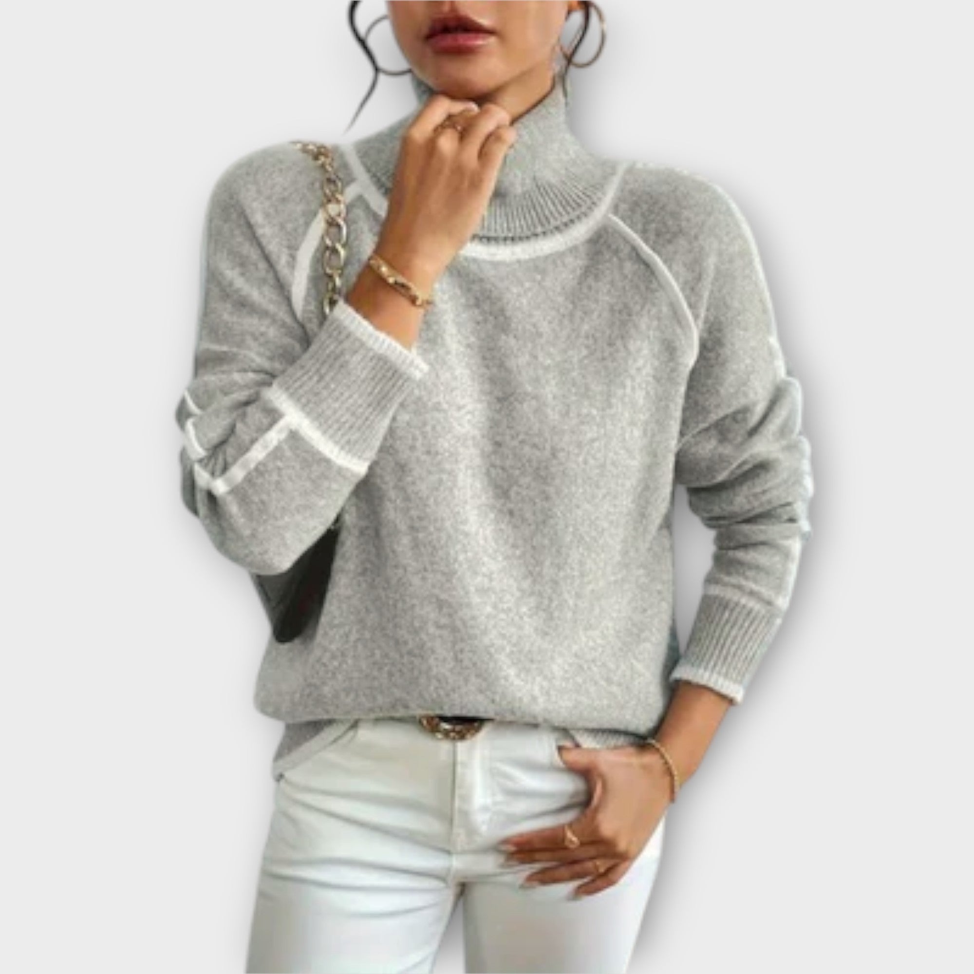 Aurora - Casual Turtleneck Genser