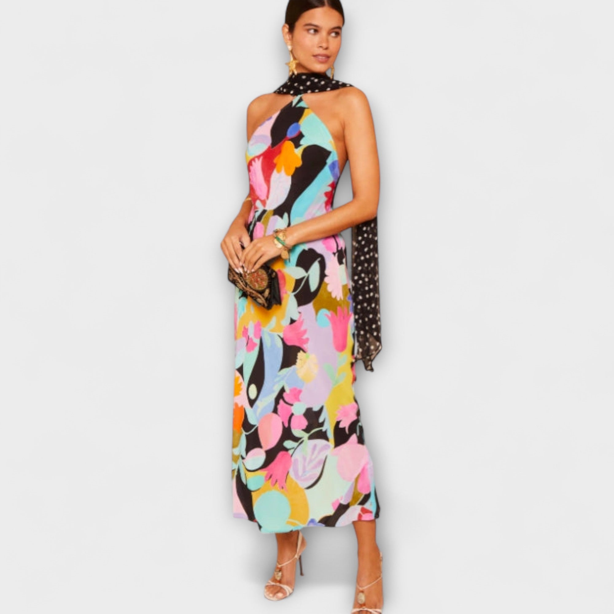 Naomi - Hayley Midi Kjole