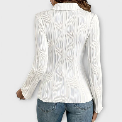 Natalie - Bluse med Lange Ermer