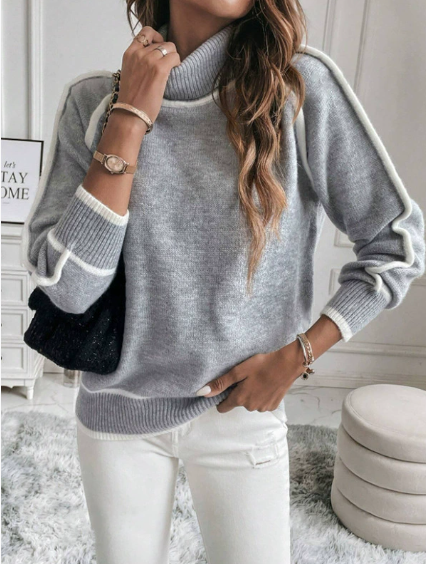 Aurora - Casual Turtleneck Genser