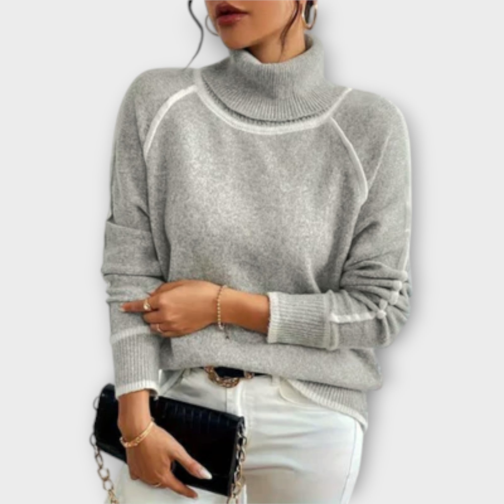 Aurora - Casual Turtleneck Genser