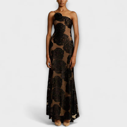 Sara - Blomstre Maxi Kjole