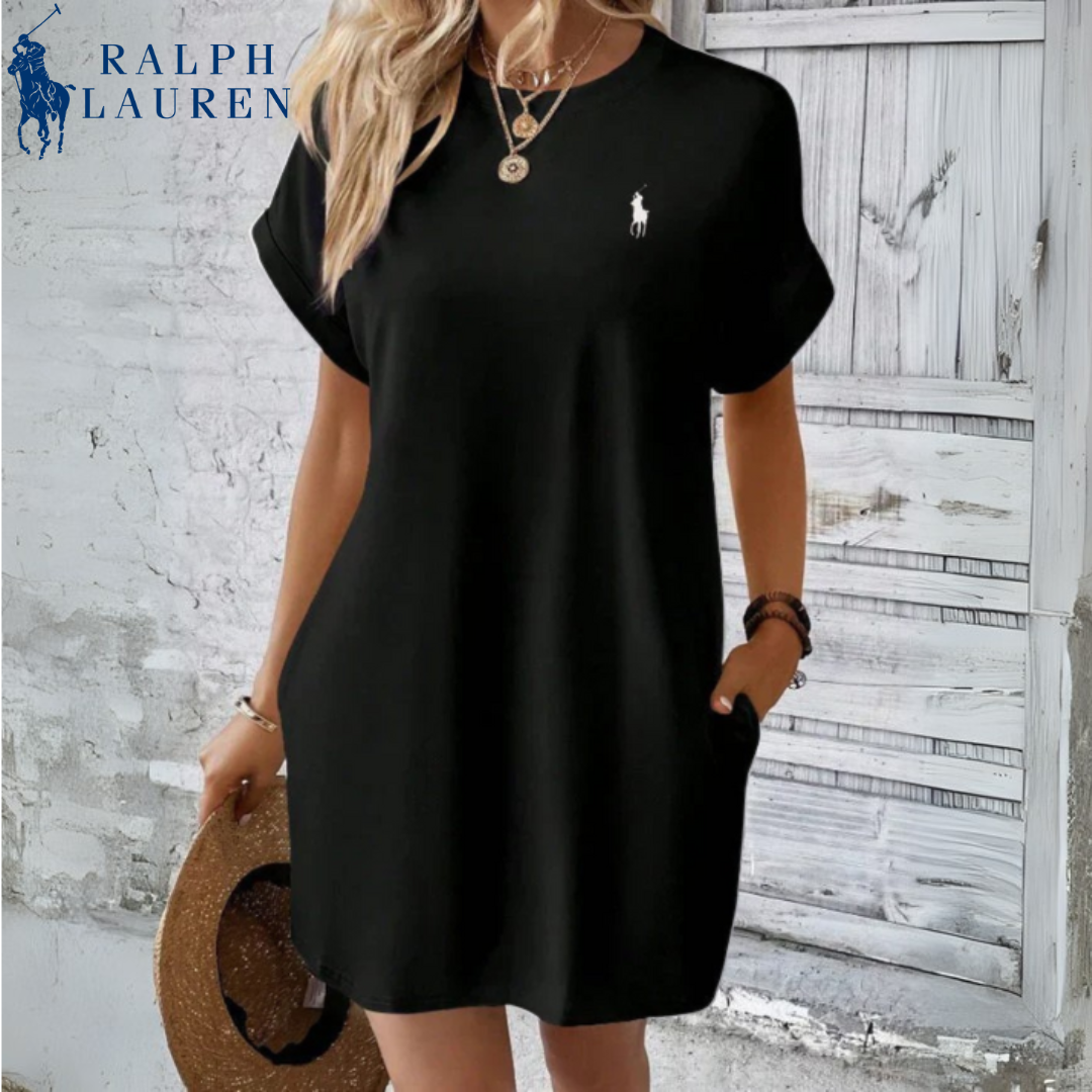 Casual Ꮢalph Ꮮаᴜгеn Kjole | Minimalistisk Eleganse for Hverdagsbruk