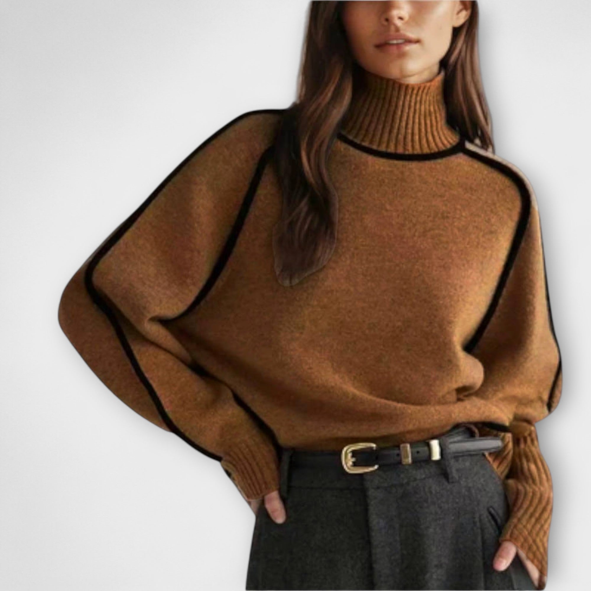 Emilie - Myk & Elegant Turtleneck Genser