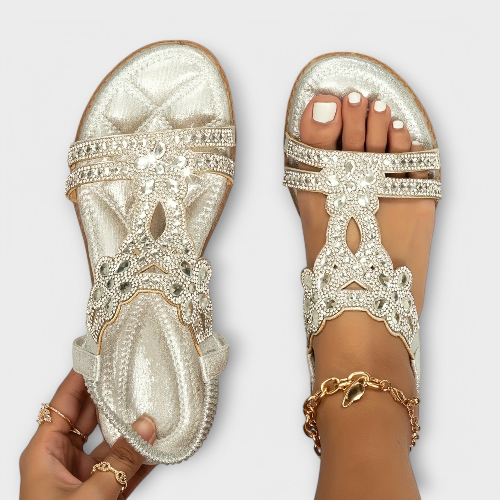 Rosalie - Ortopediske Sandaler i Boho Stil