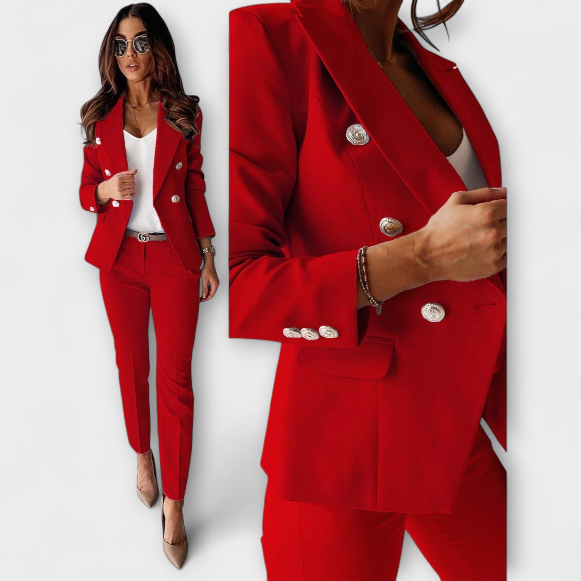 Jaya - Dress med Blazer & Bukser