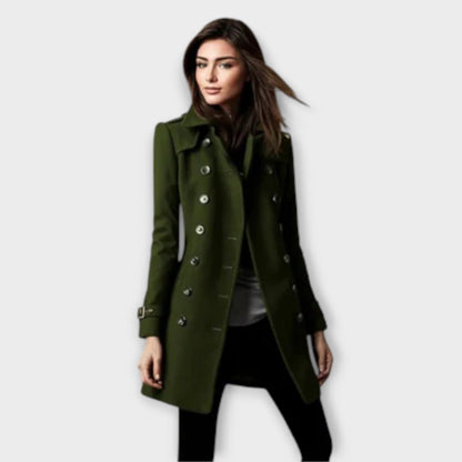 Linda - Dobbeltradet Trench Coat