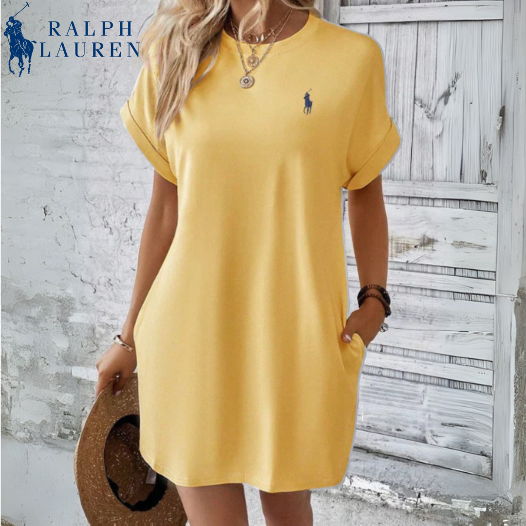 Casual Ꮢalph Ꮮаᴜгеn Kjole | Minimalistisk Eleganse for Hverdagsbruk