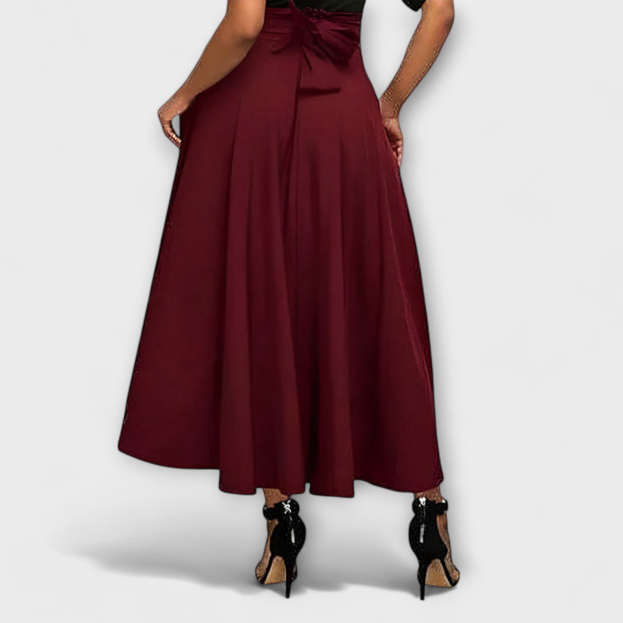 Luitgard - Elegant Maxi Skjørt i Chic Stil