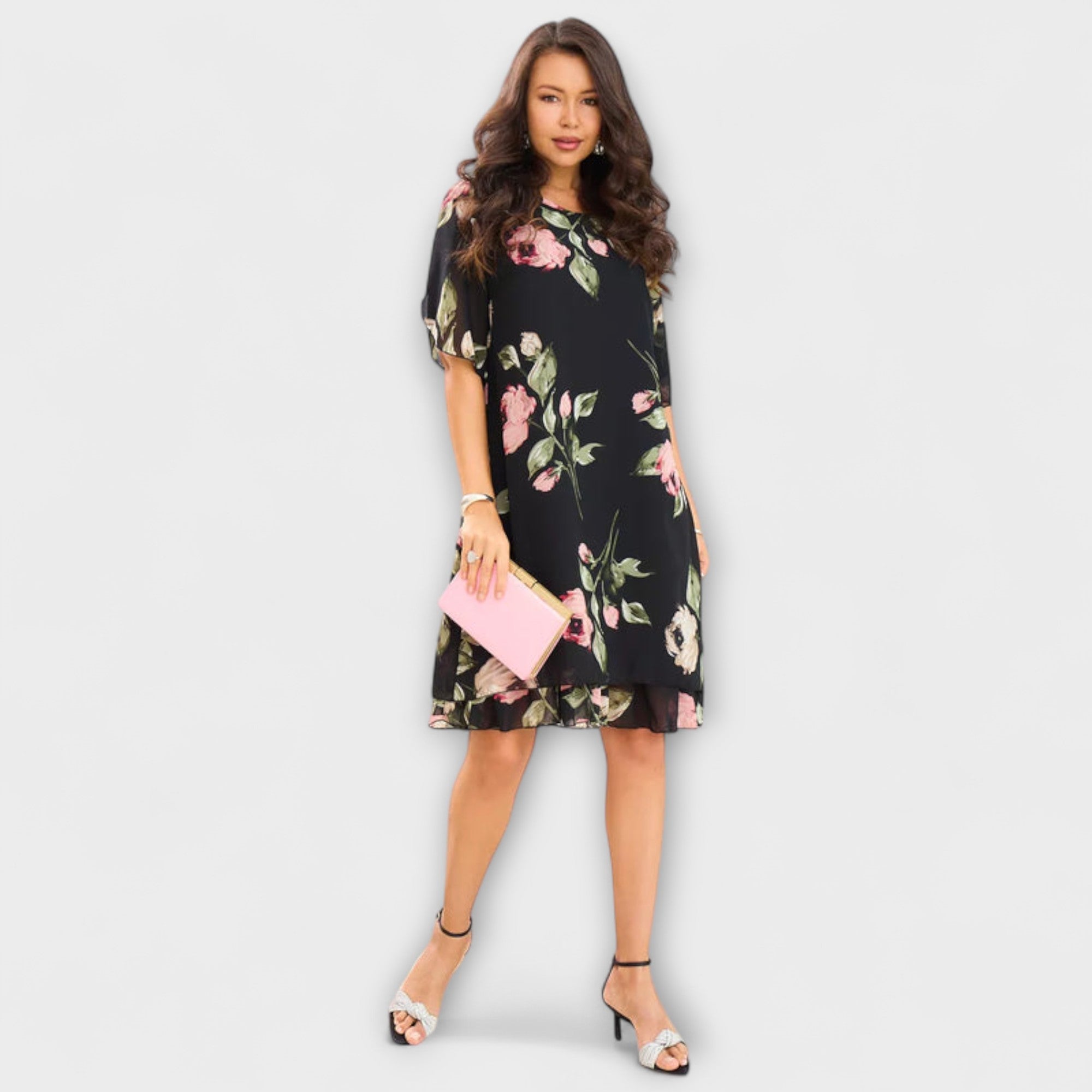 Melin - Elegant Chiffonkjole
