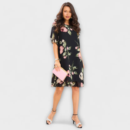 Melin - Elegant Chiffonkjole