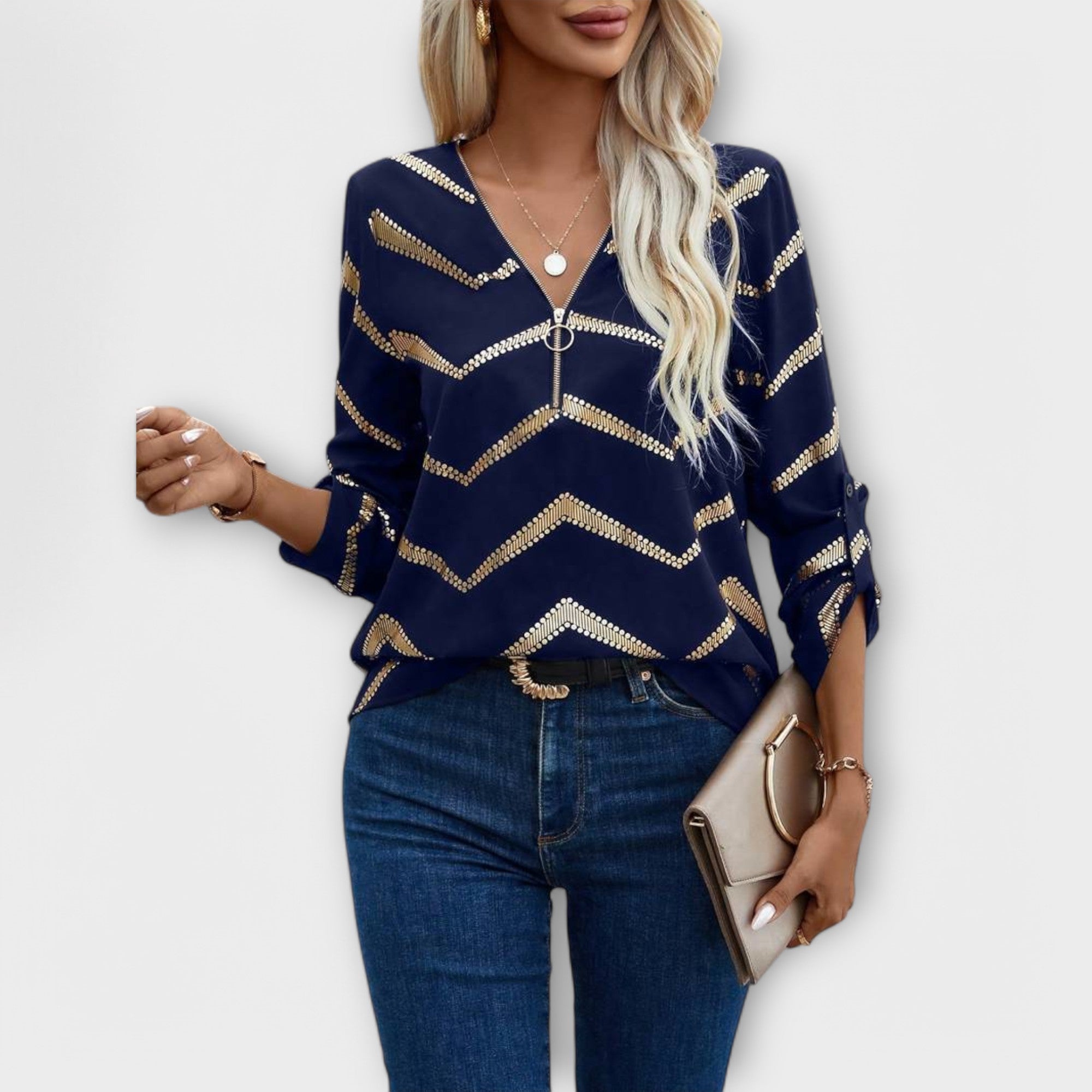 Emma - Tidsløs Elegant Bluse