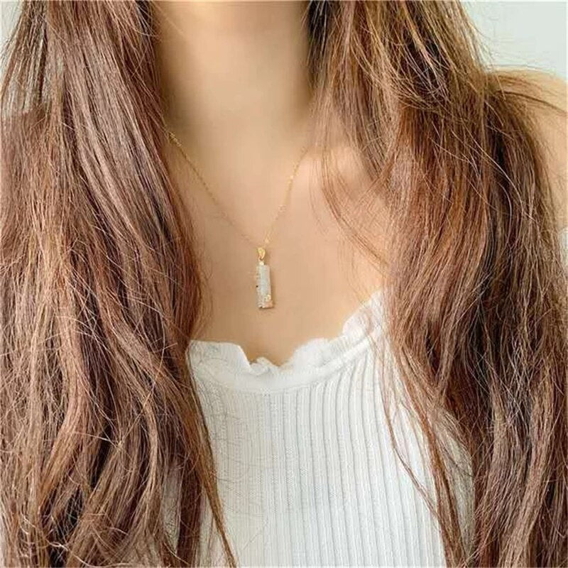 Jade Amulette Halskjede