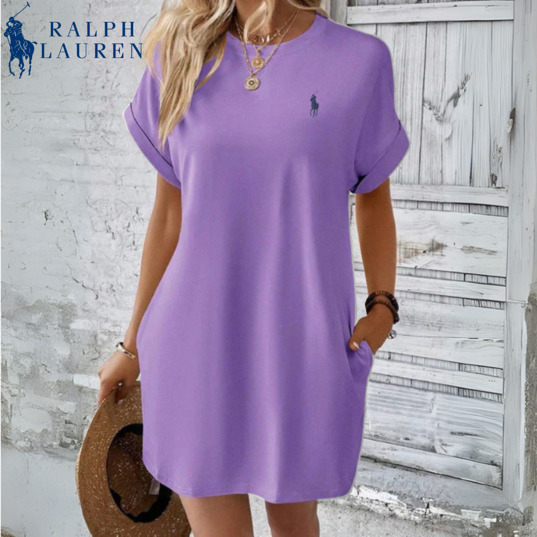 Casual Ꮢalph Ꮮаᴜгеn Kjole | Minimalistisk Eleganse for Hverdagsbruk