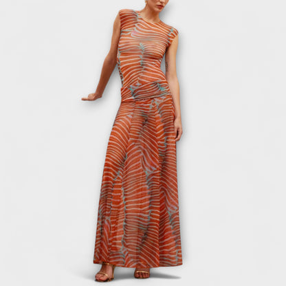 Phoenix - Glitrende Bølge Mesh Body