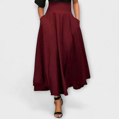 Luitgard - Elegant Maxi Skjørt i Chic Stil