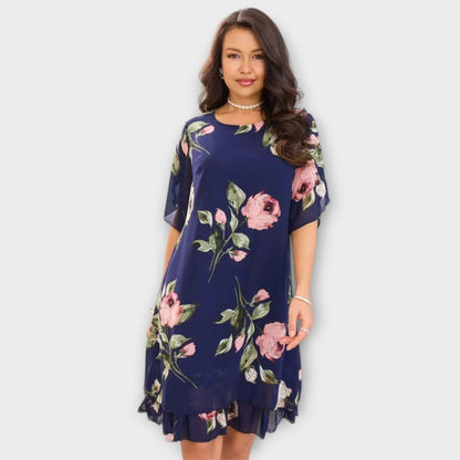Melin - Elegant Chiffonkjole