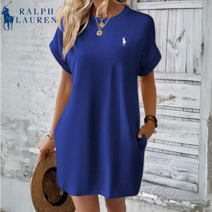 Casual Ꮢalph Ꮮаᴜгеn Kjole | Minimalistisk Eleganse for Hverdagsbruk