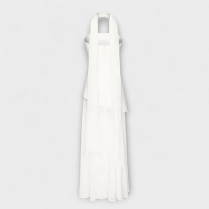 Goldie - Maxi Kjole Laget av Chiffon